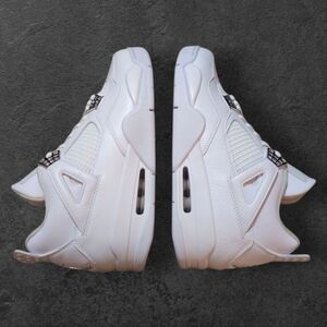 Air Jordan 4 Retro Pure Money Sneakers White